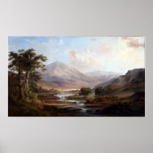 Robert S. Duncanson Scottish Landscape Poster
