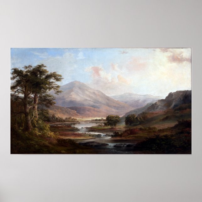 Robert S. Duncanson Scottish Landscape Poster (Framsidan)