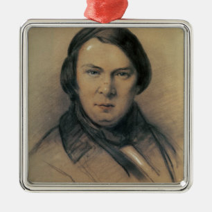 Robert Schumann 1853 Julgransprydnad Metall