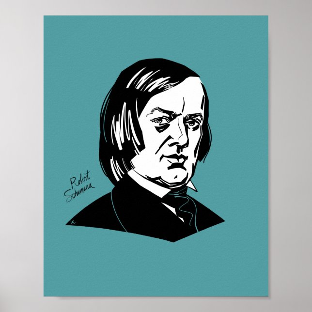 Robert Schumann Poster (Framsidan)