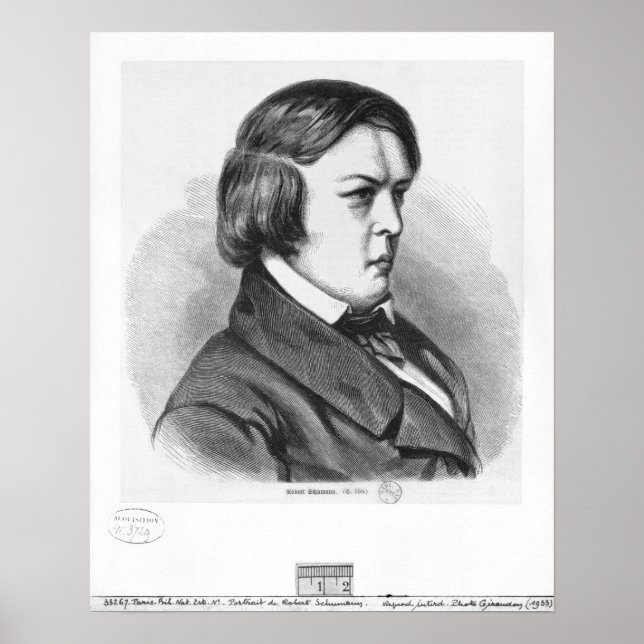 Robert Schumann Poster (Framsidan)