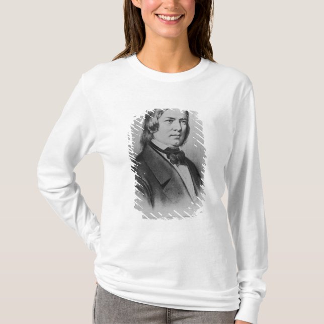 Robert Schumann som inristas från en fotografera Tee Shirt (Framsida)