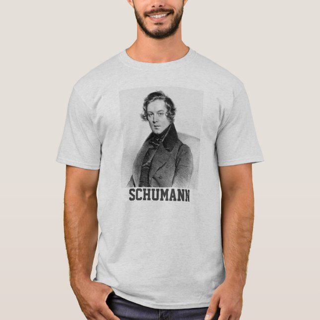 Robert Schumann T Shirt (Framsida)