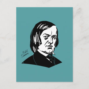 Robert Schumann Vykort