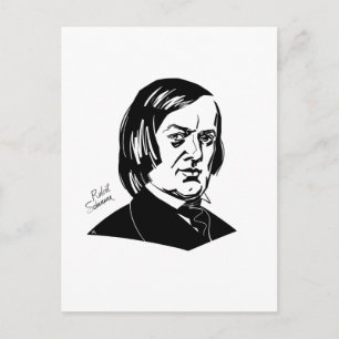 Robert Schumann Vykort