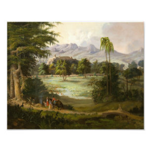 Robert Scott Duncanson - Chapultpec Castle Fototryck