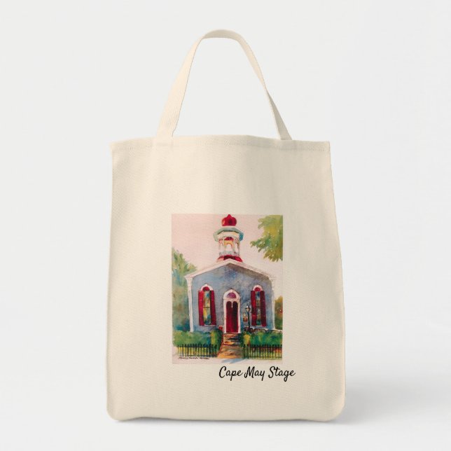 Robert Shackleton Playhouse Art Tote Bag Tygkasse (Framsidan)