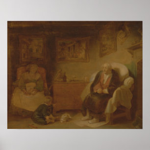 Robert Smirke - Människans sju år Poster
