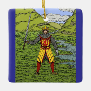 Robert the Bruce Julgransprydnad Keramik