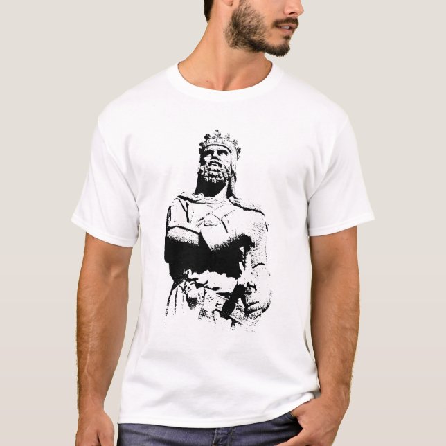 Robert the Bruce Plain Anpassade Tshirt Tee Shirt (Framsida)