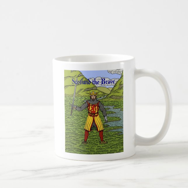 Robert the Bruce Scotland, Modig Kaffemugg (Höger)
