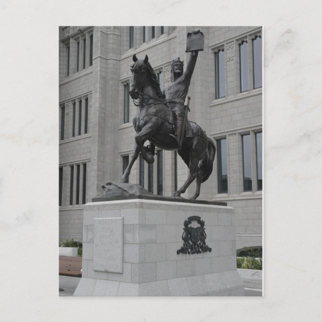 Robert The Bruce Vykort (Framsida)
