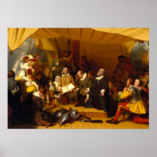 Robert Walter Weir har sänt ut pilgrimerna Poster