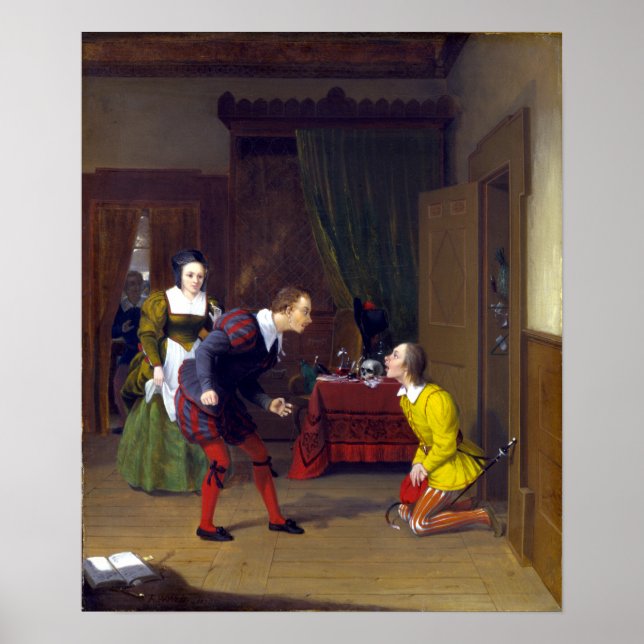 Robert Walter Weir The Merry Wives of Windsor Poster (Framsidan)