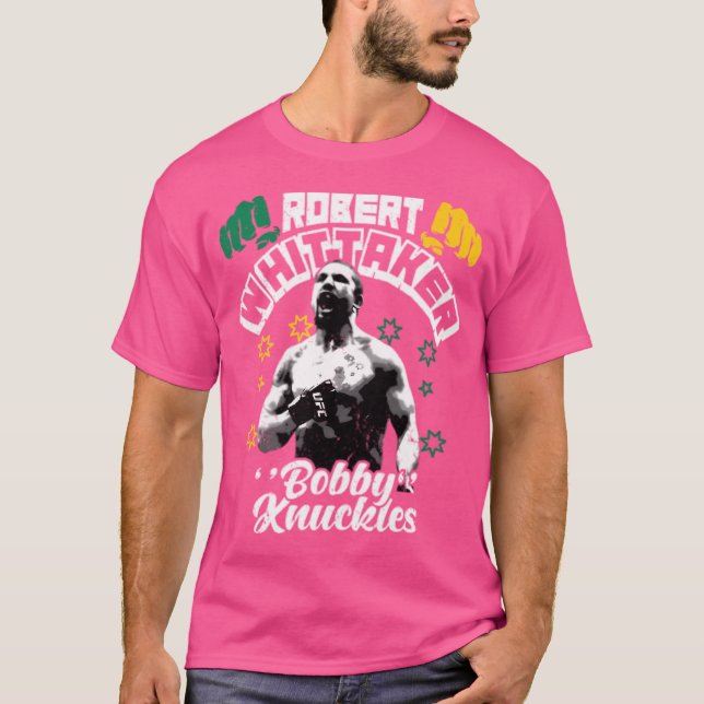 Robert Whittaker "'Bobby Knuckles" T Shirt (Framsida)