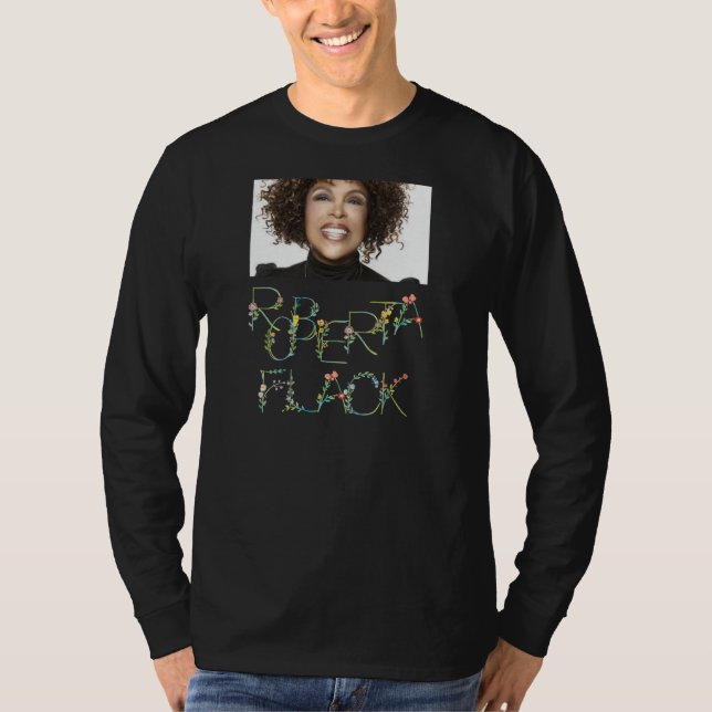 Roberta Flack_002_Back-utskrift T Shirt (Framsida)