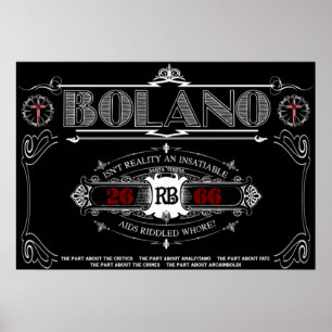 Roberto Bolano 2666 Poster