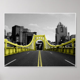 Roberto Clemente Bridge Poster