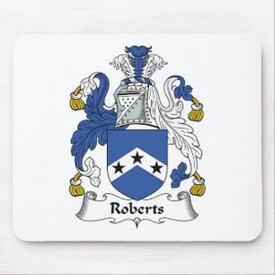 Roberts familjvapensköld musmatta