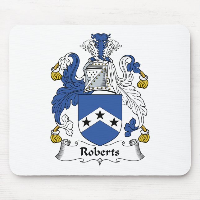 Roberts familjvapensköld musmatta (Framsidan)