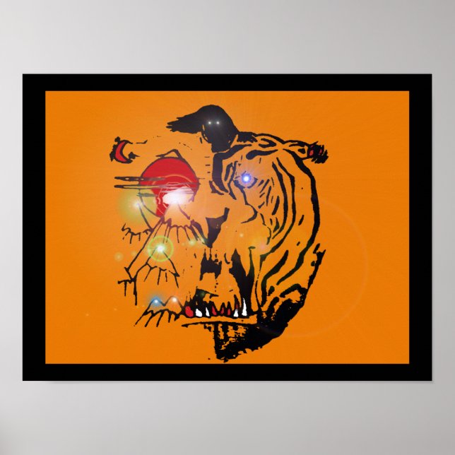 "Robert's Tiger" Poster (Framsidan)