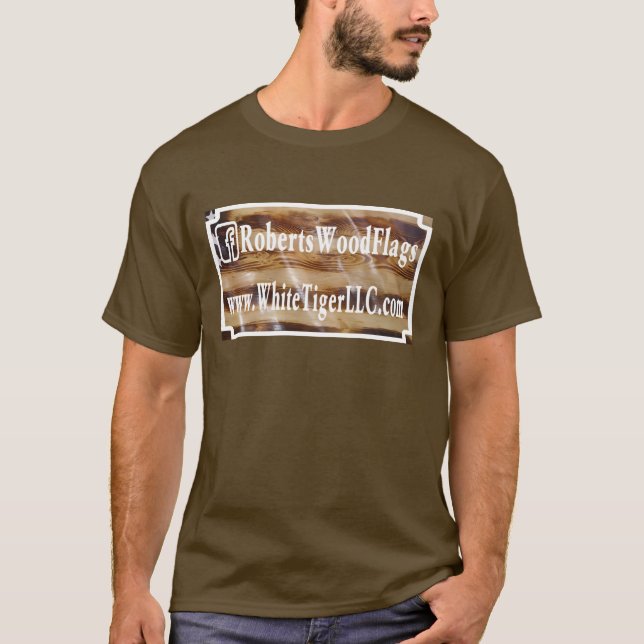 Roberts Wood Flaggor T-Shirt (Framsida)