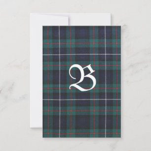 Robertson Modern Hunting Tartan Tack för ditt kort