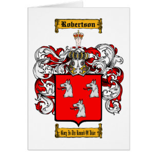 Robertson (skott) hälsningskort