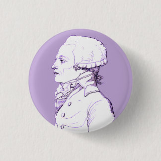 Robespierre-profil i Lavender Knapp