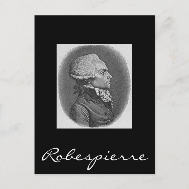 Robespierre Vykort (Framsida)