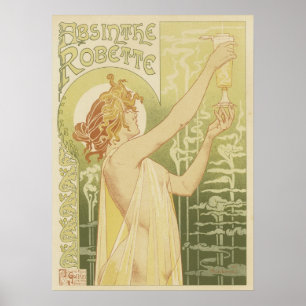Robette Absinthe - Art nouveau Poster