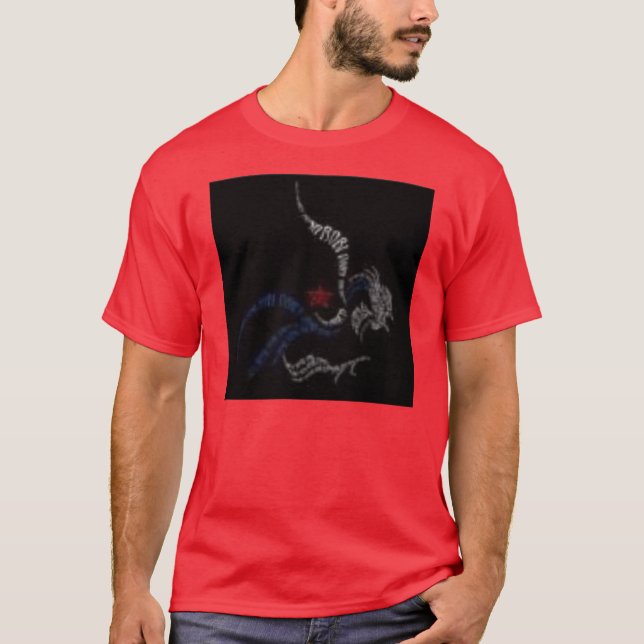 Robi Draco Rosa Tee Shirt (Framsida)