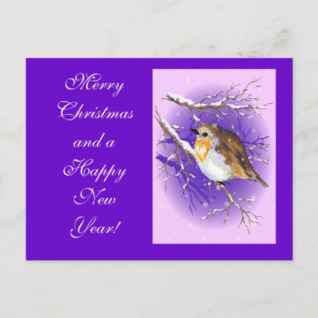 Robin 3 postacard helg vykort (Framsida)