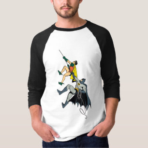 Robin And Batman Climb T-shirt