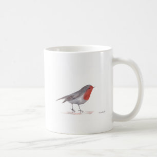 Robin bird kaffemugg