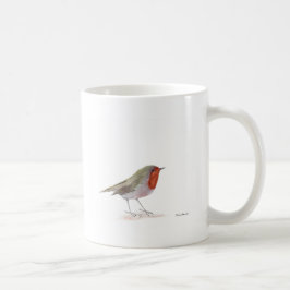 Robin bird kaffemugg