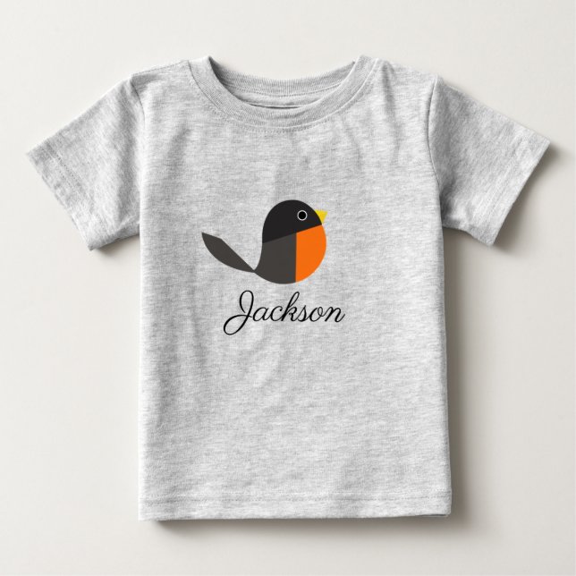 Robin Birds T Shirt (Framsida)