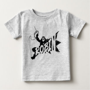 Robin Bläck Brush Namn T Shirt