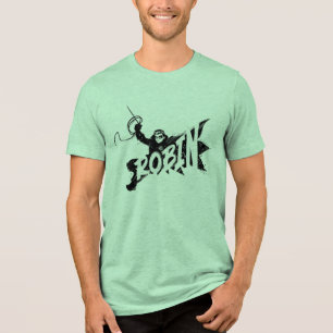 Robin Bläck Brush Namn T Shirt