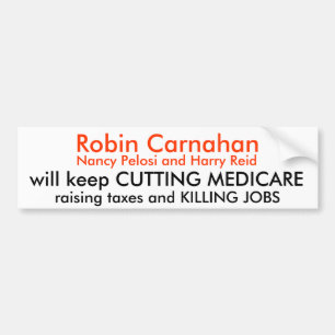 Robin Carnahan, Nancy Pelosi och Harry Reid, wi… Bildekal