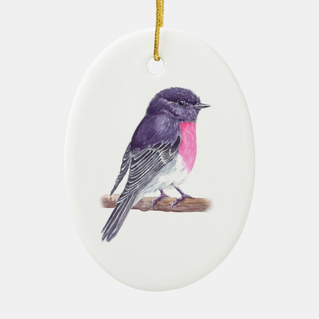 Robin Ceramic Ornament (Framsidan)