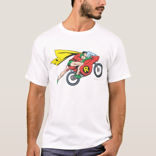 Robin & Cycle T-shirt (Framsida)