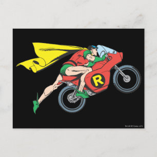 Robin & Cycle Vykort