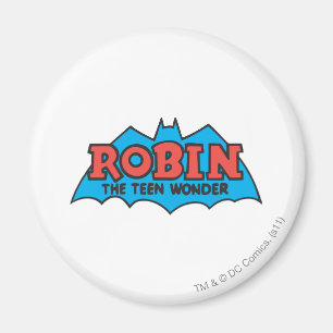 Robin Den Logotypen Tonåring Magnet