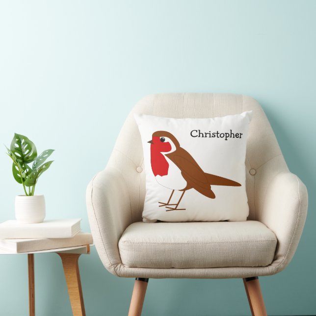 Robin Design Personlig Kudde (Stol)
