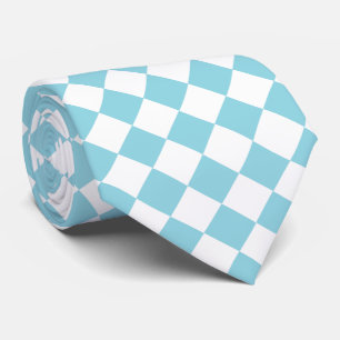 Robin Egg Blue och White Chevron Mönster Classic Slips