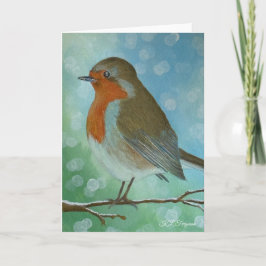Robin Greeting Card Kort