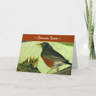 Robin Greeting Card Kort
