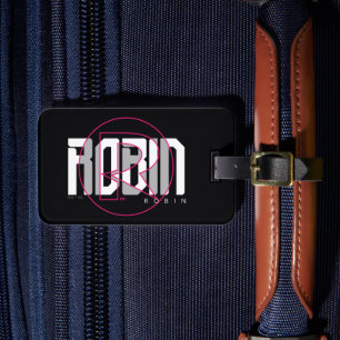Robin Hi-Tech Namn Graphic Bagagebricka