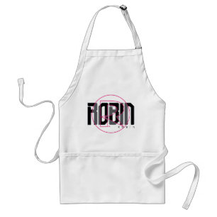 Robin Hi-Tech Namn Graphic Förkläde